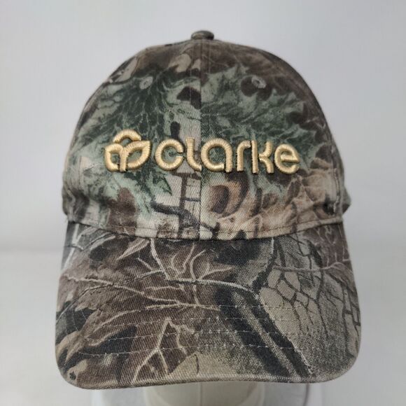 Clarke Strapback Hat Camouflage One Size Adjustable Embroidered Patriotic - Picture 2 of 7
